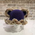 Purple Hat Cheetah Print
