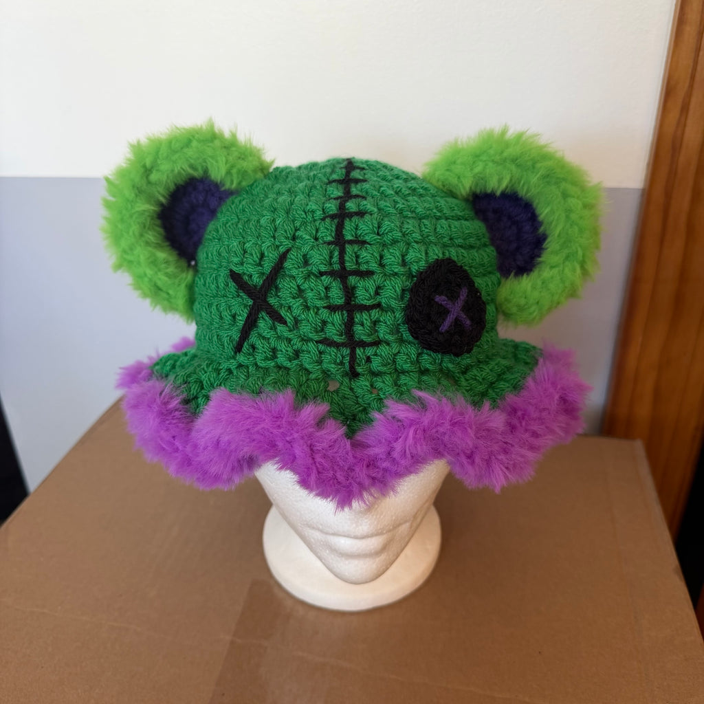 Matching Level Up Bear Hats
