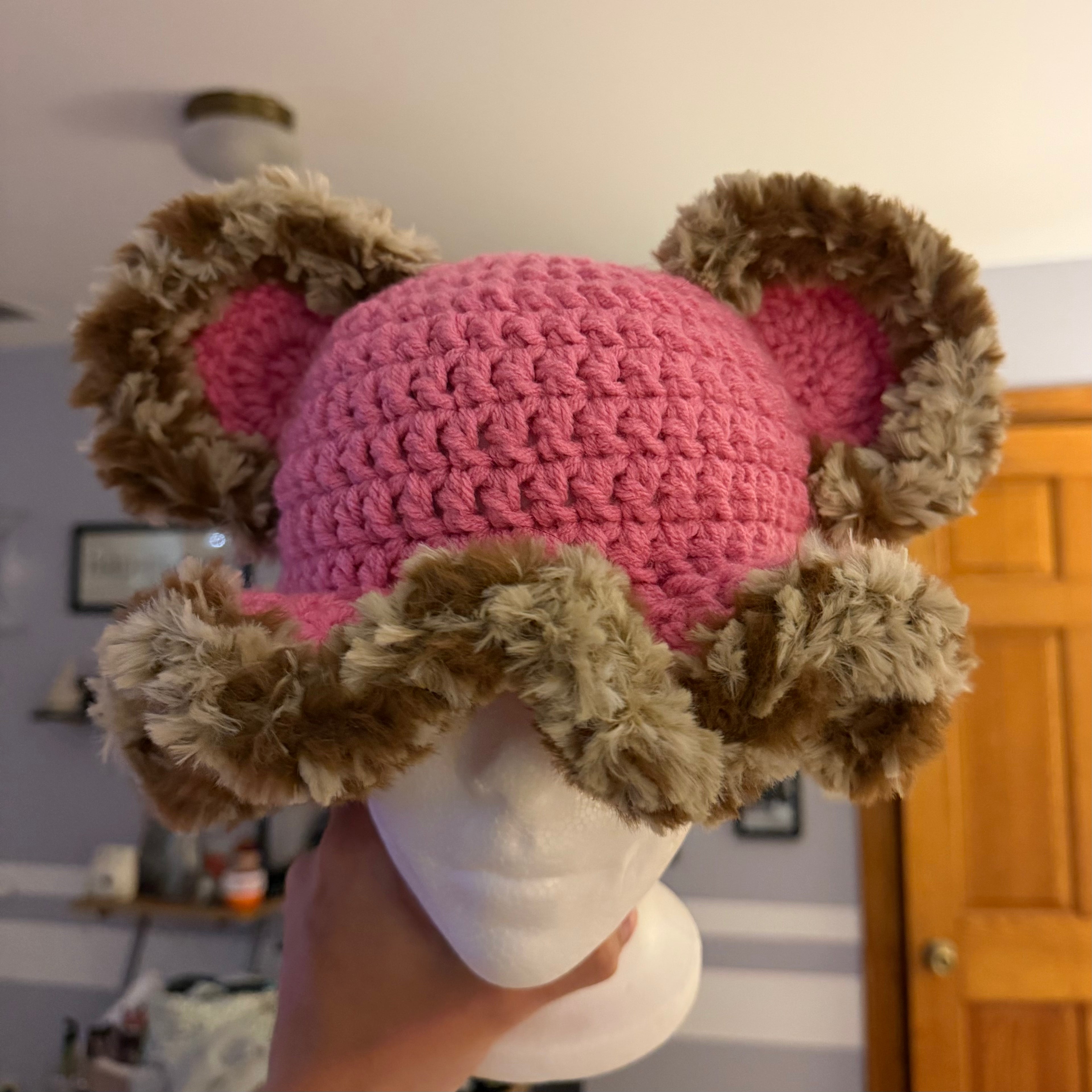 Cheetah Girl Hat (Pink)