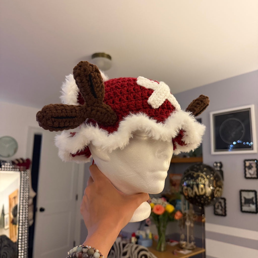 Red Chopper Hat