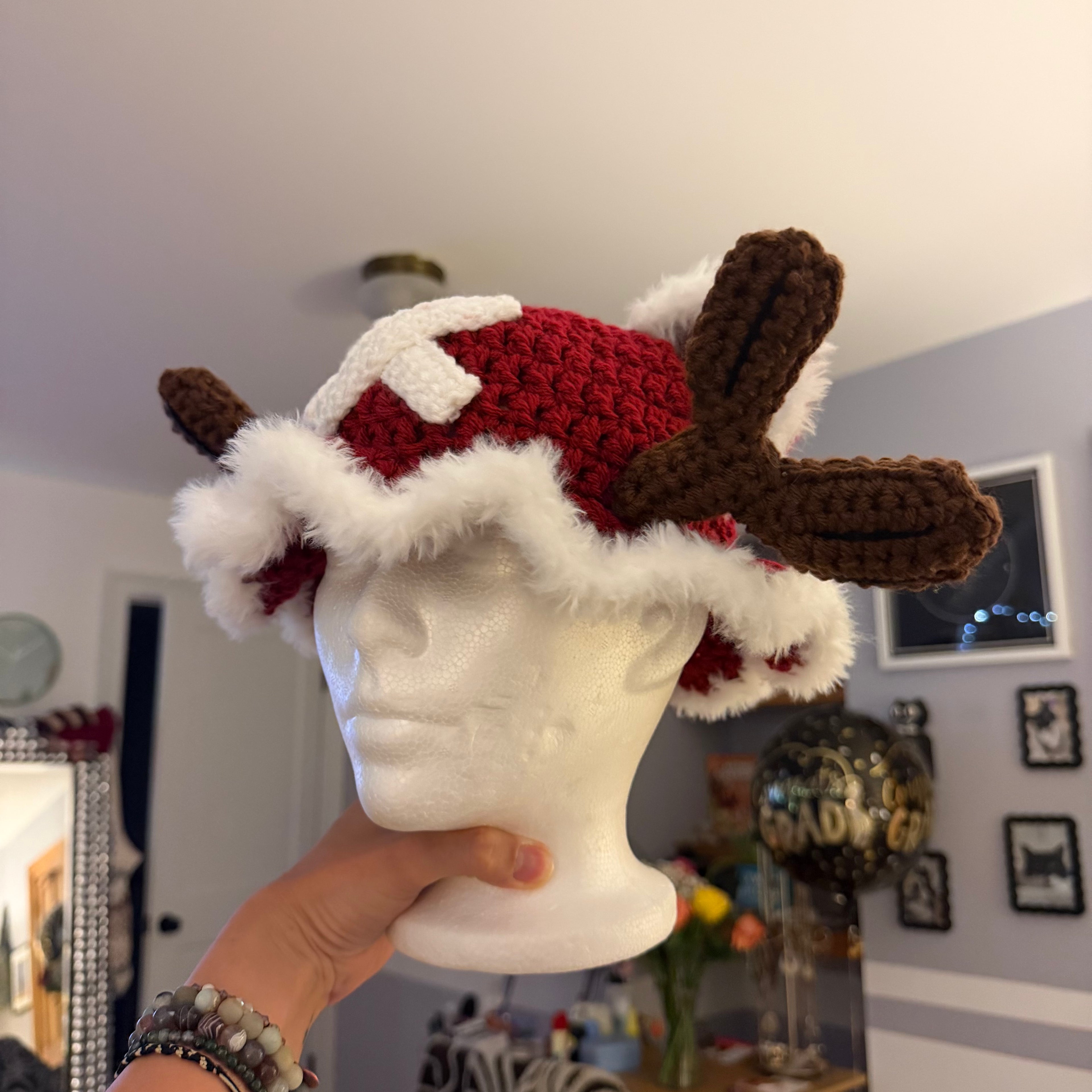 Red Chopper Hat
