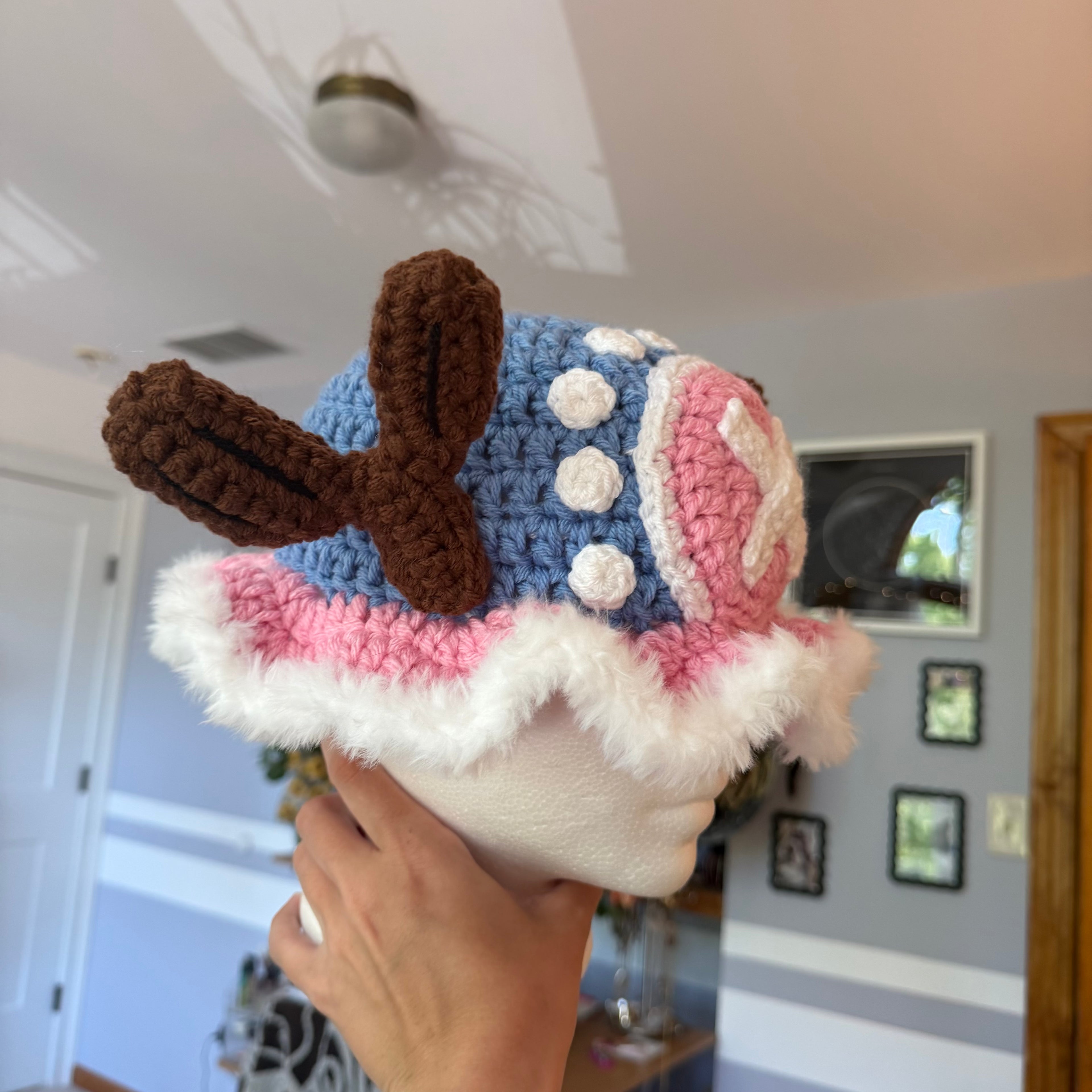 Pink Chopper Hat