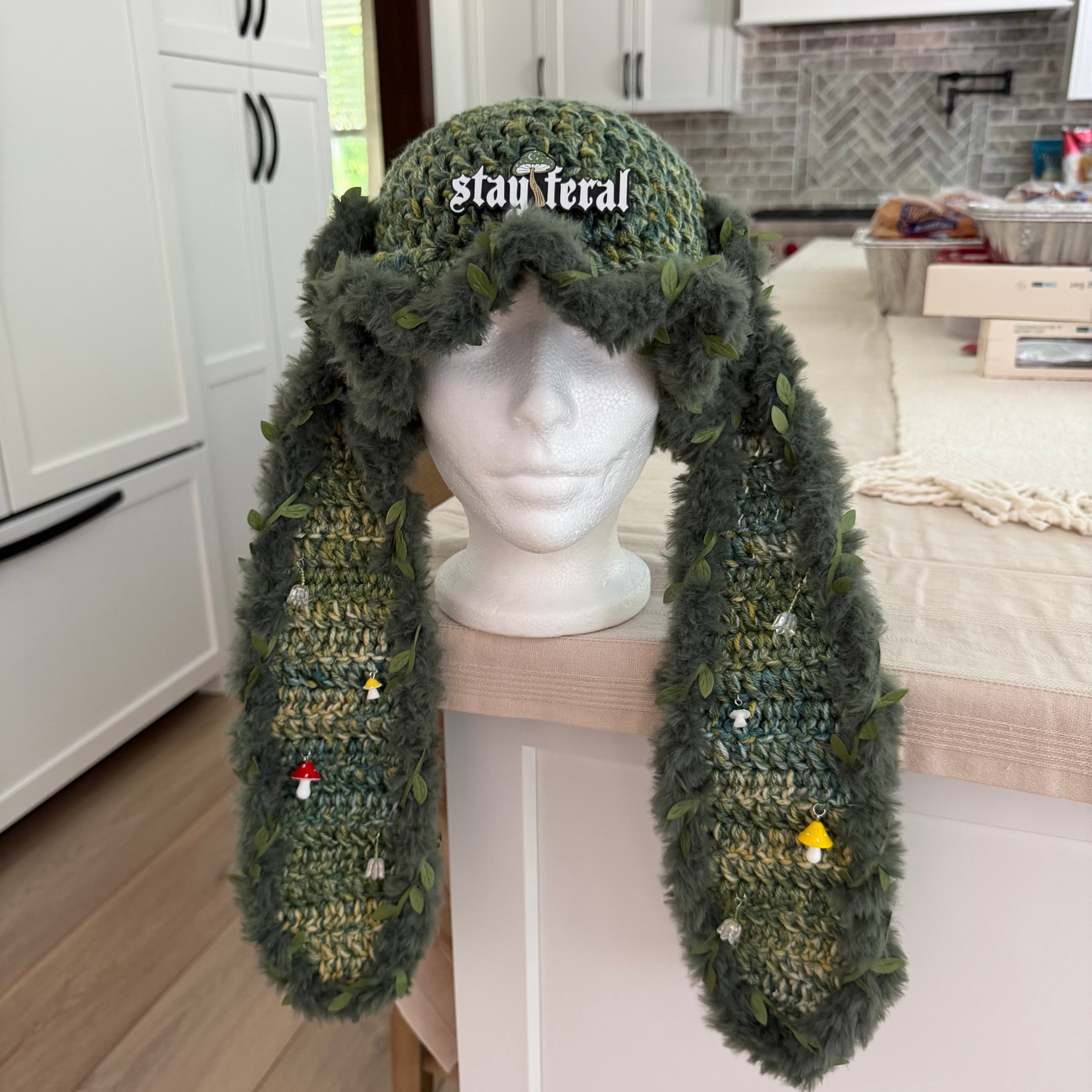 Stay Feral Nature Bunny Hat