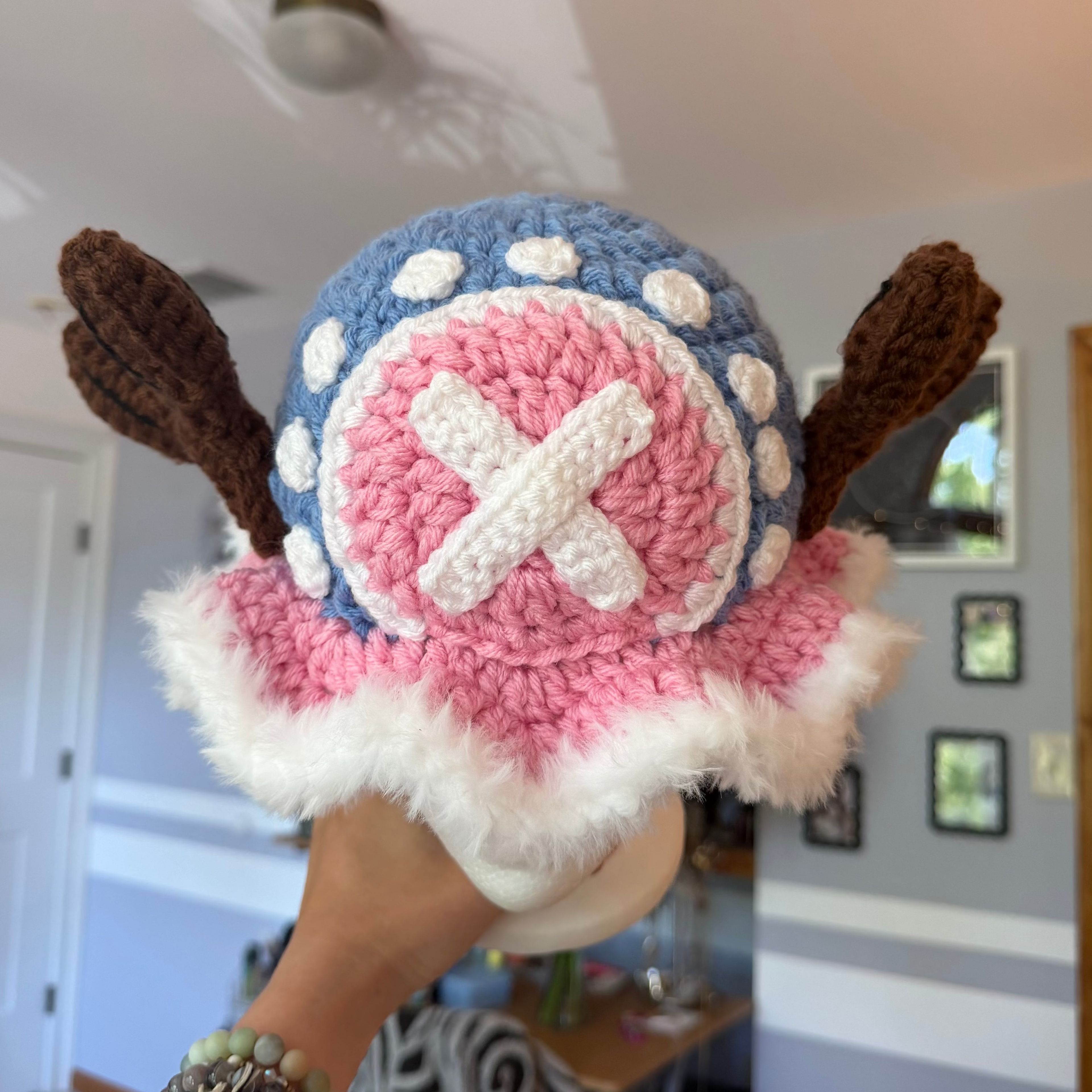 Pink Chopper Hat