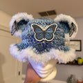Blue Butterfly Hat