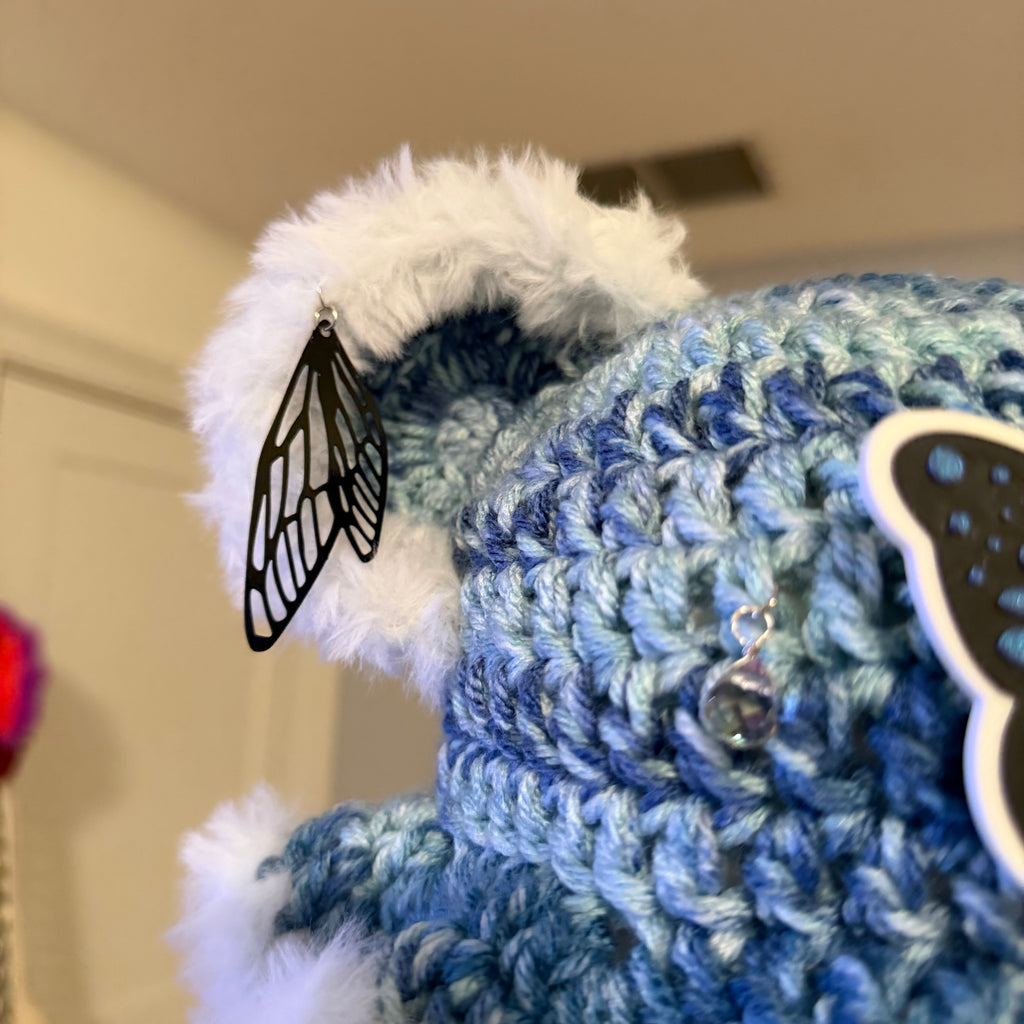 Blue Butterfly Hat