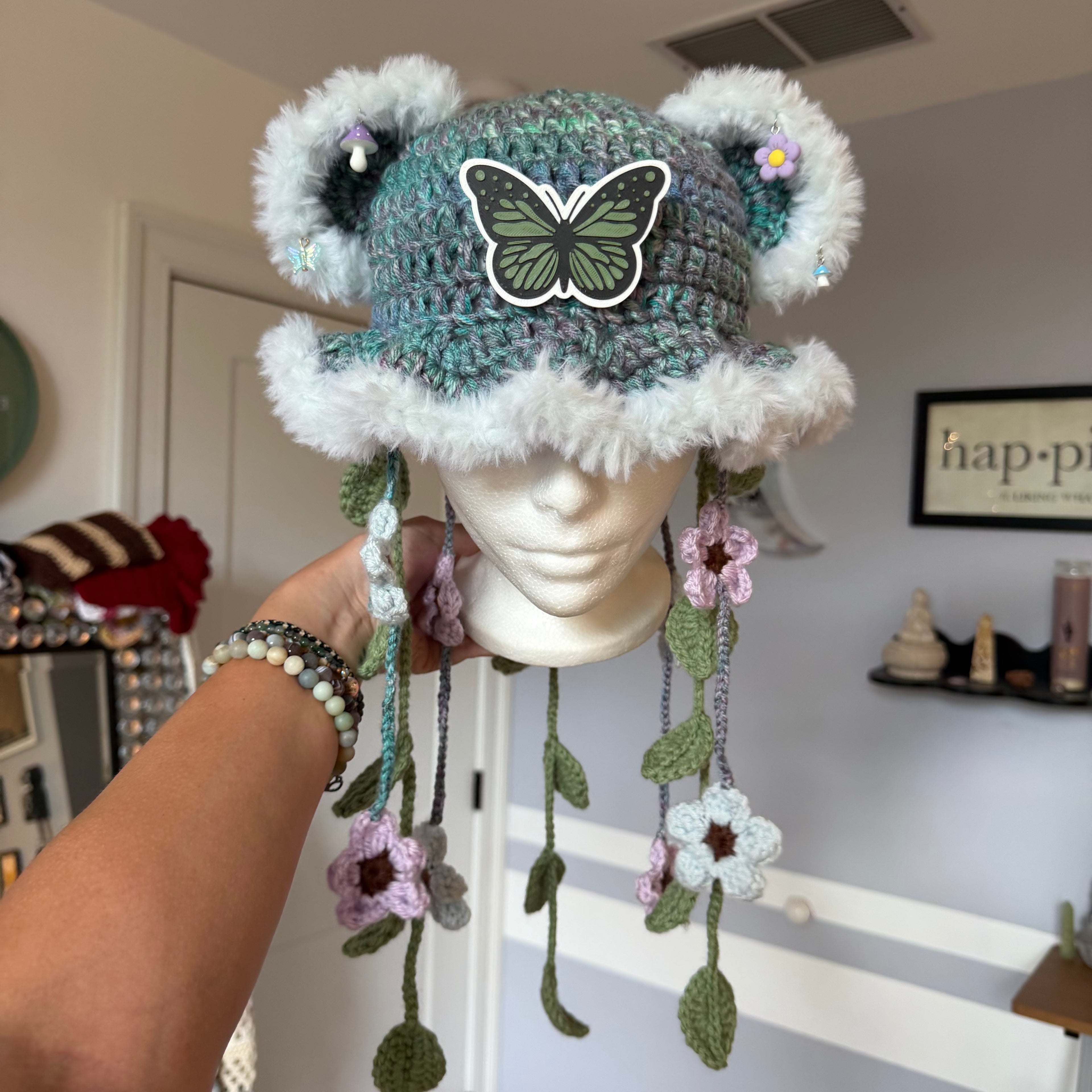 Vines and Flowers Hat