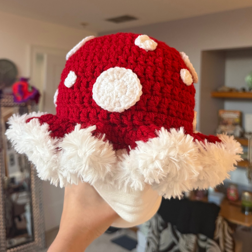 Super Fluffy Mushy Hat