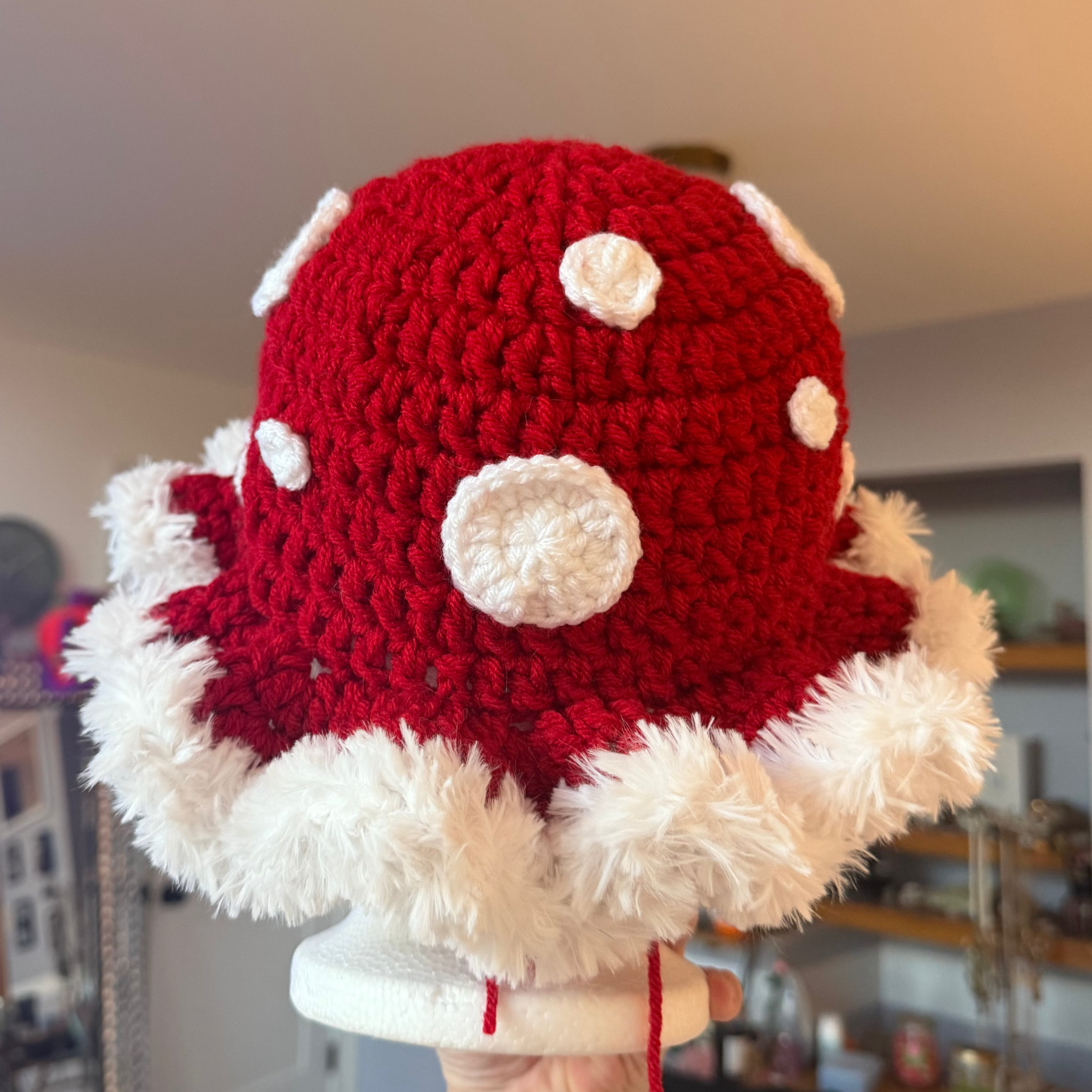 Super Fluffy Mushy Hat