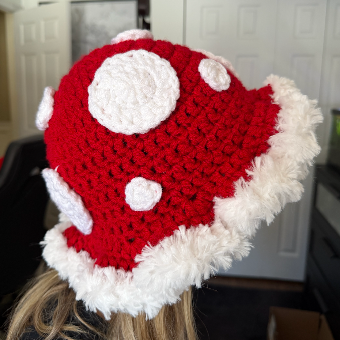 Super Fluffy Mushy Hat