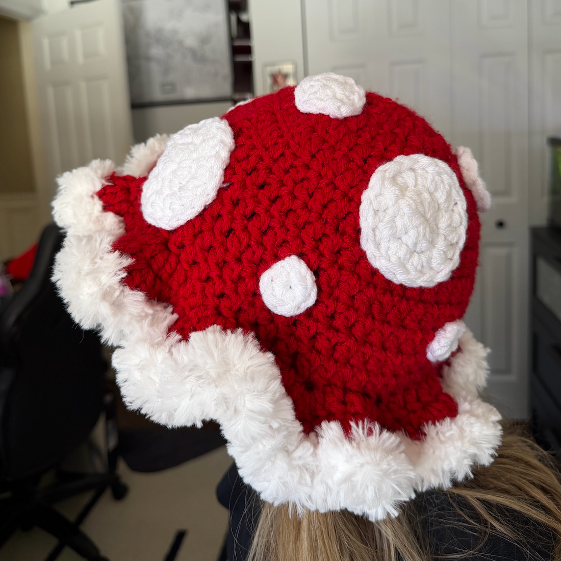 Super Fluffy Mushy Hat