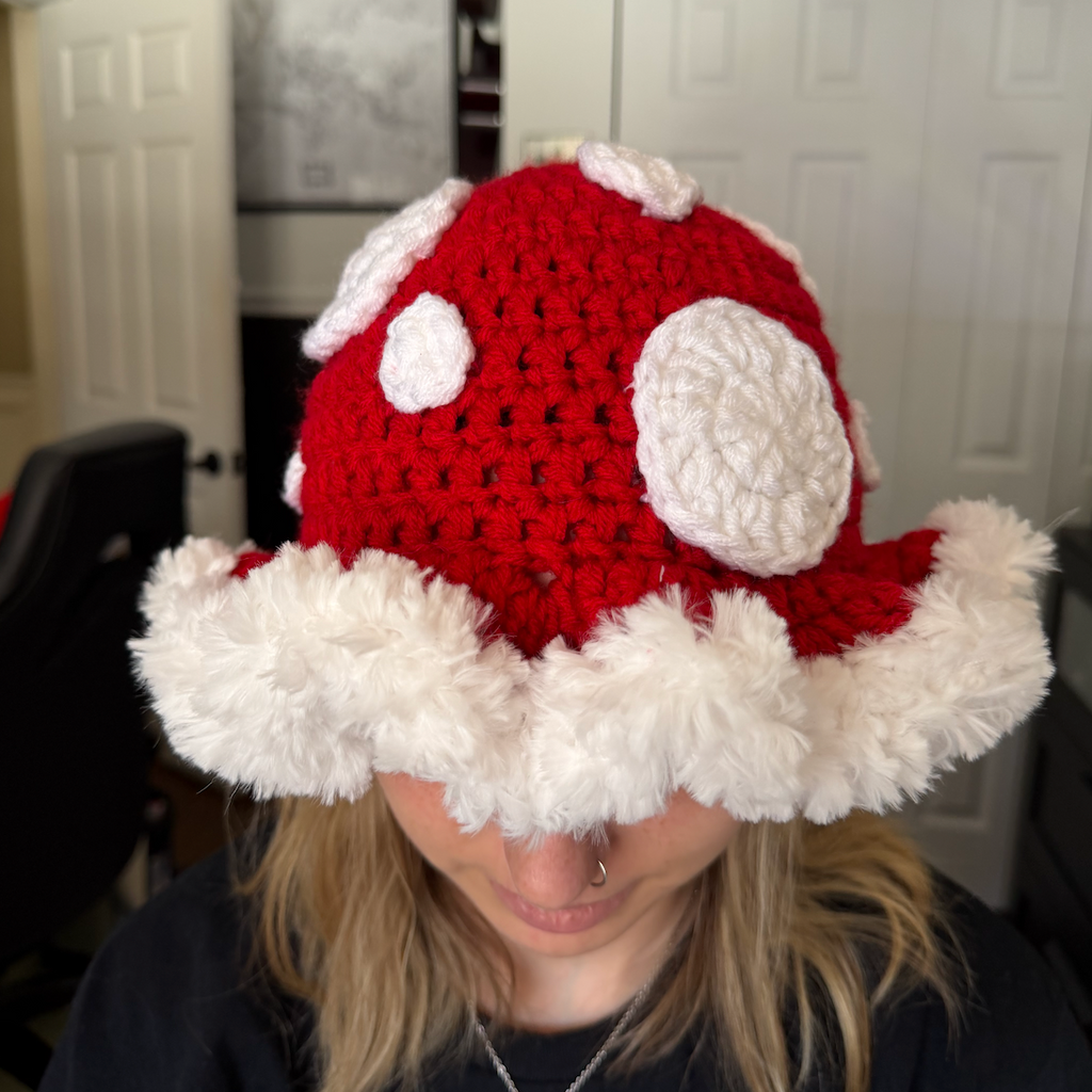 Super Fluffy Mushy Hat